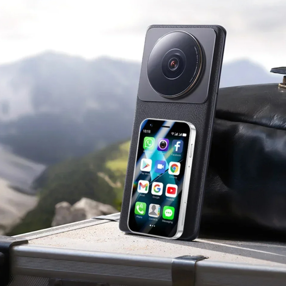 SOYES Smartphone P70 Pro Max Mini - 1 GB de RAM - 16 GB de almacenamiento - Cámara de 2 MP - Batería de 2000 mAh - Negro