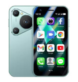 SOYES Mini smartphone P70 Pro Max - 1 Go de RAM - 16 Go de stockage - Appareil photo 2 MP - Batterie 2000 mAh - Vert