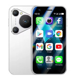 SOYES Mini smartphone P70 Pro Max - 1 Go de RAM - 16 Go de stockage - Appareil photo 2 MP - Batterie 2000 mAh - Blanc