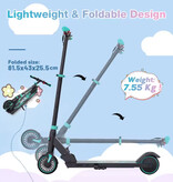 RCB Rockourlife R15 Elektroroller für Kinder – Smart E Step – 250 W – 20 km/h – Blau