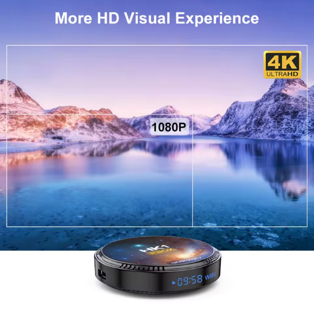 Stuff Certified® HK1 RBOX TV Box - Mediaspeler Android Kodi 4K - 4GB RAM - 32GB Opslagruimte