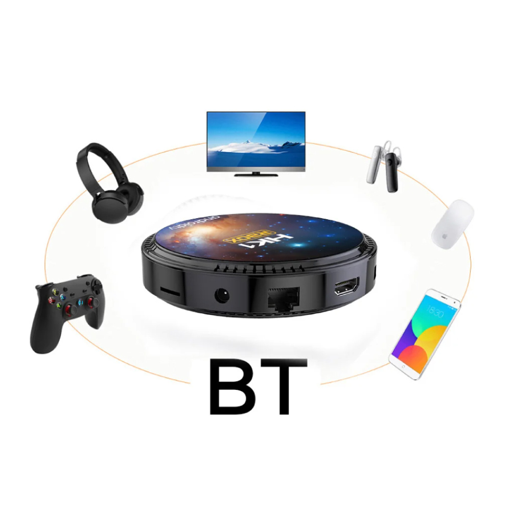 Stuff Certified® HK1 RBOX TV Box - Mediaspeler Android Kodi 4K - 4GB RAM - 32GB Opslagruimte