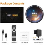 Stuff Certified® HK1 RBOX TV Box - Mediaspeler Android Kodi 4K - 4GB RAM - 64GB Opslagruimte