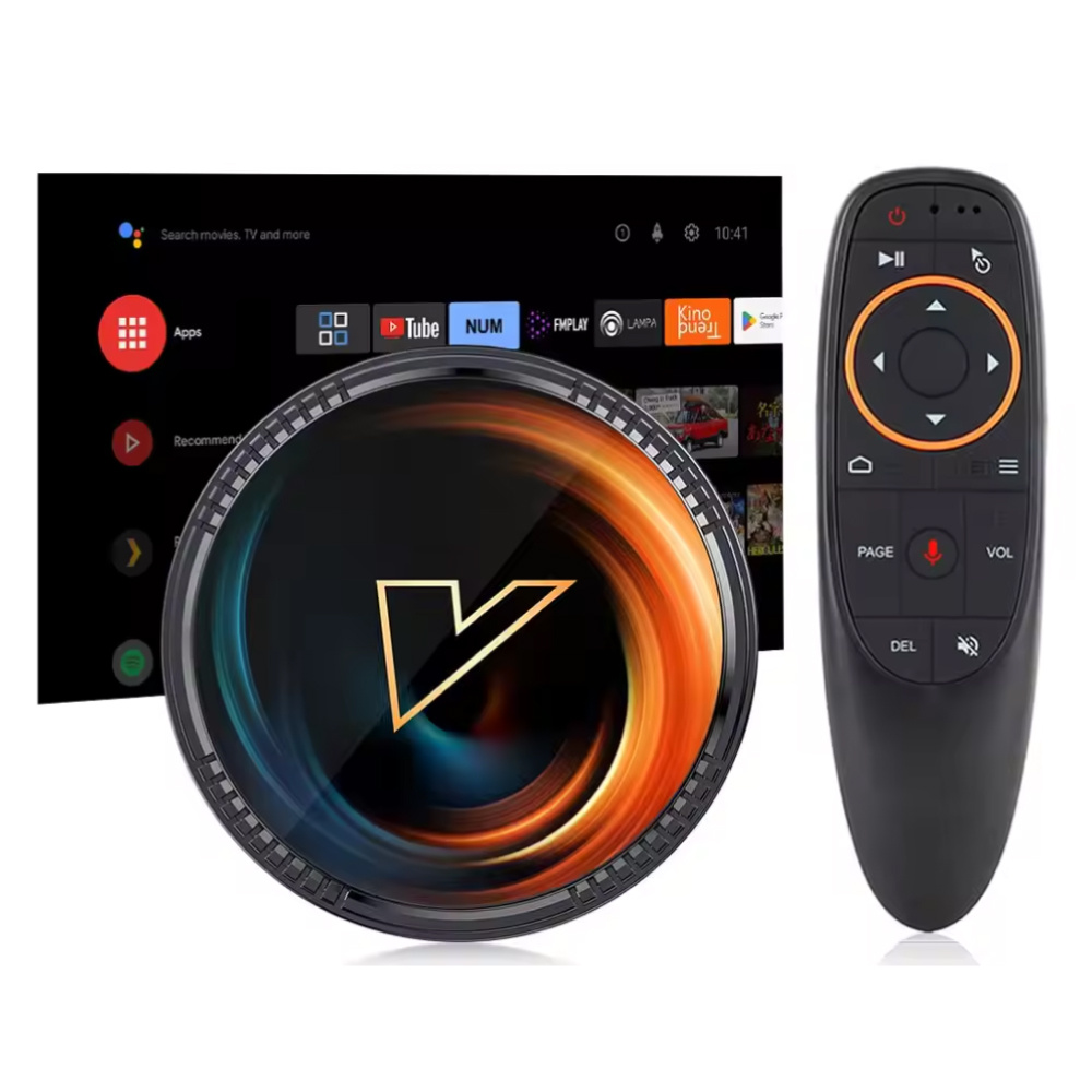 Lettore multimediale W2 TV Box - Android 11 Kodi 4K - 4 GB di RAM - 32 GB di spazio di archiviazione