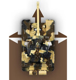 CONUSEA Tanque militar RC con control remoto - Modelo M1 Leopard 2 - Verde camuflaje