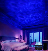 VENUSWING Projecteur d'étoiles avec télécommande - Lampe de table d'ambiance ciel étoilé