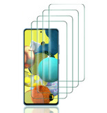 Stuff Certified® Protector de pantalla para Samsung Galaxy S21 (5G), paquete de 4 (vidrio templado con película 9H)