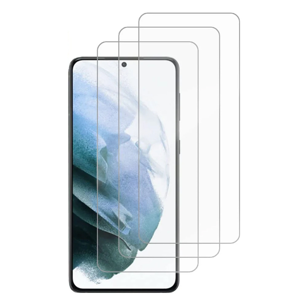 Stuff Certified® 4-Pack Samsung Galaxy S21 Plus Screen Protector - 9H Film Tempered Glass