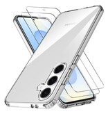 Stuff Certified® Lot de 4 protections d'écran en verre trempé 9H pour Samsung Galaxy S22 (5G)