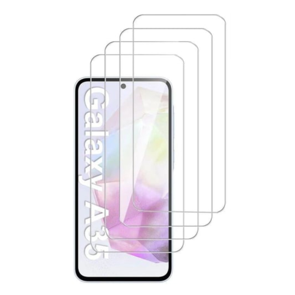 4er-Pack Samsung Galaxy A10s Displayschutzfolie - 9H-Folie aus gehärtetem Glas
