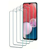 Stuff Certified® 4er-Pack Samsung Galaxy A13 Displayschutzfolie - 9H Folie aus gehärtetem Glas