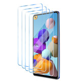 Stuff Certified® 4er-Pack Samsung Galaxy A40 Displayschutzfolie - 9H-Folie aus gehärtetem Glas