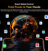 Blackview Smartphone BL7000 para exteriores - 24 GB de RAM - 256 GB de almacenamiento - Cámara de 50 MP - Batería de 7500 mAh - Negro