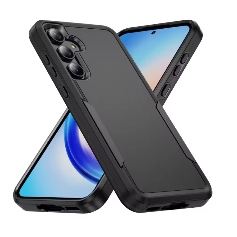 Funda protectora para Samsung Galaxy A54 (5G) - PC + TPU de grado militar - Negra