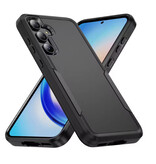 Stuff Certified® Etui Armor do Samsung Galaxy A55 (5G) - PC klasy wojskowej + etui z TPU - czarne