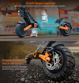 KuKirin Hulajnoga elektryczna składana KuKirin G2 Pro - Off-Road Smart E Step - 500 W - 25 km/h - Czarny