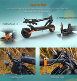 KuKirin KuKirin G2 Pro Vouwbare Elektrische Scooter - Off-Road Smart E Step - 500W - 25 km/u - Zwart