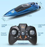 Stuff Certified® HC-805 RC-Schnellboot mit Fernbedienung - Schwimmbadspielzeug wasserdicht - Grün