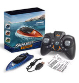 Stuff Certified® HC-805 RC Speed boat z pilotem - Zabawki do basenu Wodoodporne - Niebieski