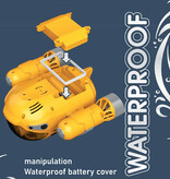 Stuff Certified® RC Duikboot met Afstandsbediening - Zwembad Speelgoed Boot Waterdicht - Geel