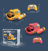 Stuff Certified® Sottomarino RC con telecomando - Barca giocattolo da piscina impermeabile - Blu