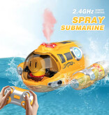 Stuff Certified® RC U-Boot mit Fernbedienung - Pool Spielzeugboot Wasserdicht - Blau