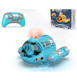 Stuff Certified® RC Duikboot met Afstandsbediening - Zwembad Speelgoed Boot Waterdicht - Blauw