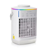 AFDEAL Draagbare Airconditoner Ventilator - USB Luchtkoeler - 700ml Watertank - Wit