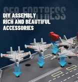 Stuff Certified® S19 RC Mini Aircraft Carrier with Remote Control - Electric Toy Boat Ship