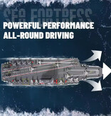 Stuff Certified® S19 RC Mini Aircraft Carrier with Remote Control - Electric Toy Boat Ship