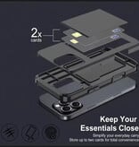 UTHAI Étui portefeuille avec porte-cartes pour iPhone 11 - Vert