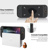 Stuff Certified® 2-Pack Screenprotector voor Nintendo Switch 2 (2025) - Gehard Glas Anti-Kras