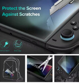Stuff Certified® 3-pak folii ochronnych na ekran do konsoli Nintendo Switch 2 (2025) – szkło hartowane odporne na zarysowania