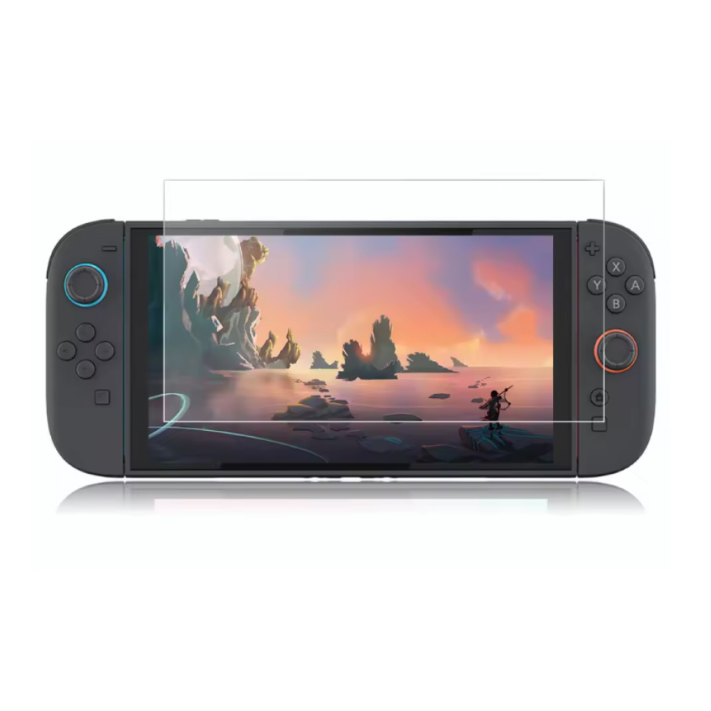 Folia ochronna na ekran do konsoli Nintendo Switch 2 (2025) – szkło hartowane, odporne na zarysowania