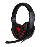 T-WOLF Teclado para juegos 4 en 1, auriculares, ratón y alfombrilla de ratón - RGB - QWERTY