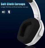 NUBWO G06 Gaming Headset met Microfoon - Over-ear Koptelefoon - Zwart Rood