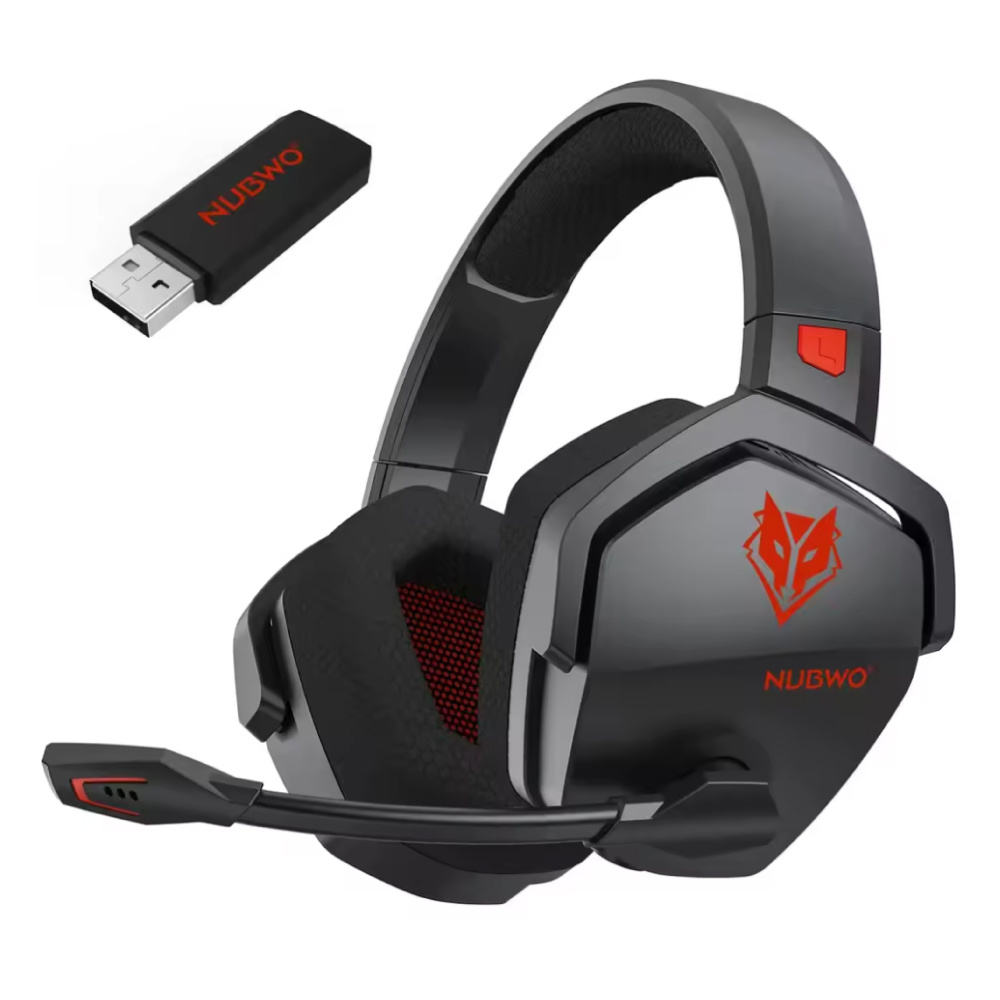 G06 Gaming Headset met Microfoon - Over-ear Koptelefoon - Zwart Rood