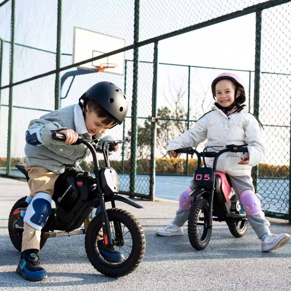 Evercross Tech Moto elettrica EV05M - Scooter per bambini - Ruote da 12" - Blu