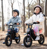 Evercross Tech EV05M Motocykl elektryczny - skuter dziecięcy - koła 12" - różowy