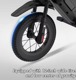 Evercross Tech Moto elettrica EV05M - Scooter per bambini - Ruote da 12" - Rosa