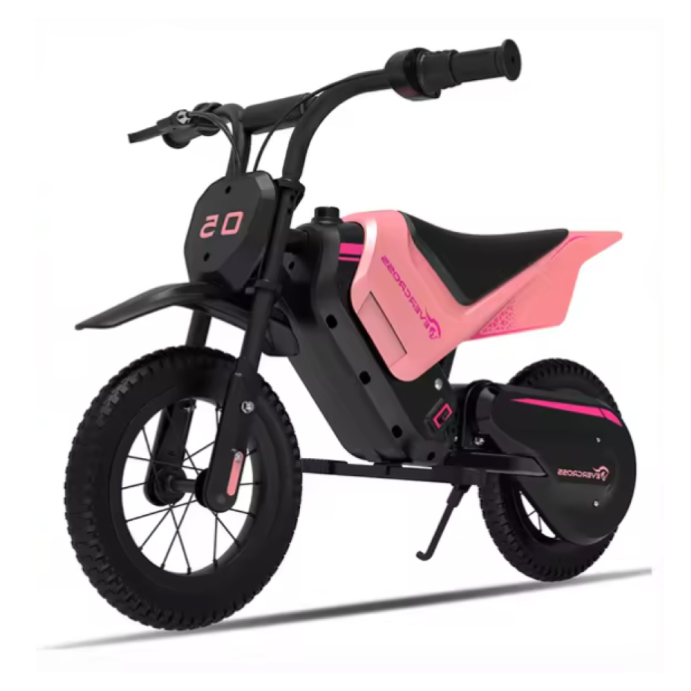Evercross Tech Moto électrique EV05M - Scooter enfant - Roues 12" - Rose