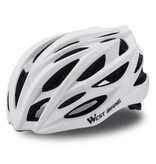 West Biking Ultraleichter Fahrradhelm - MTB Rennradhelm Fahrradschutz - Weiß