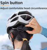 West Biking Casco da bicicletta ultraleggero - Casco da bici da corsa MTB Protezione per ciclismo - Bianco