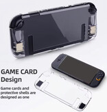 TECTINTER Custodia flessibile in silicone trasparente per Nintendo Switch 2 (2025) - Custodia protettiva in TPU