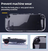 TECTINTER Transparant Flexi Silicone Hoesje voor Nintendo Switch 2 (2025) - TPU Skin Protector Shell