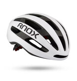 RNOX Ultraleichter Fahrradhelm - MTB Rennradhelm Fahrradschutz - Weiß