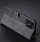 Stuff Certified® Funda tipo cartera para Xiaomi Poco X6 (piel sintética), color negro