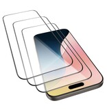Stuff Certified® 3-pak folii ochronnych na ekran iPhone'a 16e – szkło hartowane, przezroczyste