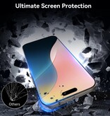Stuff Certified® Protector de pantalla para iPhone Air (paquete de 3) - Película de vidrio templado transparente