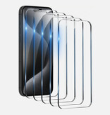 Stuff Certified® 5-pak folii ochronnych na ekran iPhone'a 17 Pro – szkło hartowane, przezroczyste